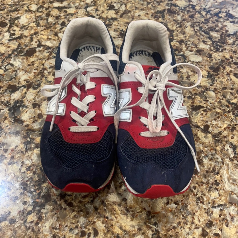 Red and blue new balance